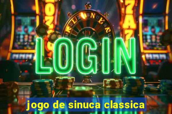 jogo de sinuca classica